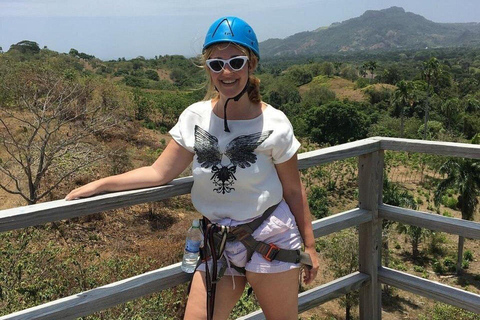 Private Puerto Plata Canopy Zipline Experience