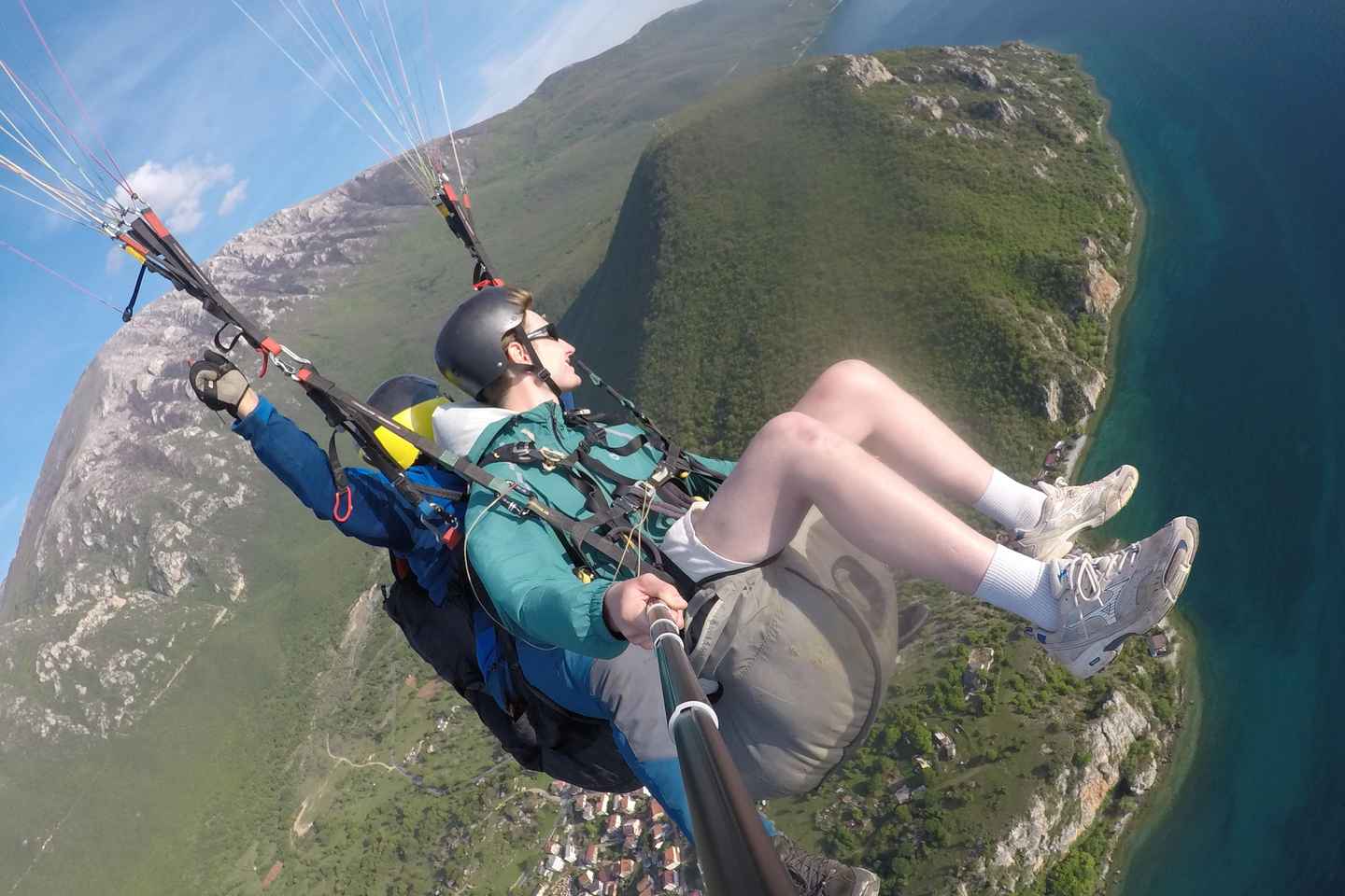 Ohrid: Paragliding Experience with Pick-up