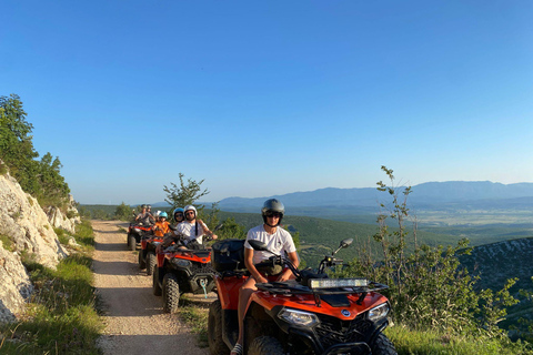 Da Spalato: Tour Safari ATV QuadOpzione doppio pilota