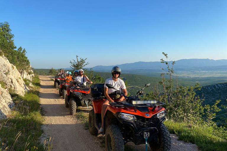 Da Spalato: Tour Safari ATV QuadOpzione doppio pilota