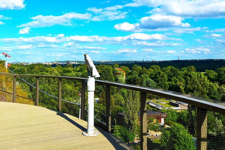 Praga: Guia de áudio do zoológico de Praga com ingresso eletrônico