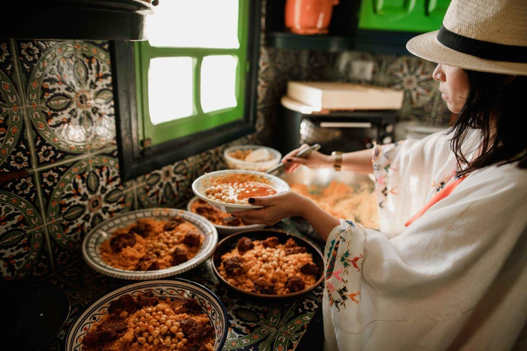 La Marsa: Clase de cocina tunecina con visita al mercado