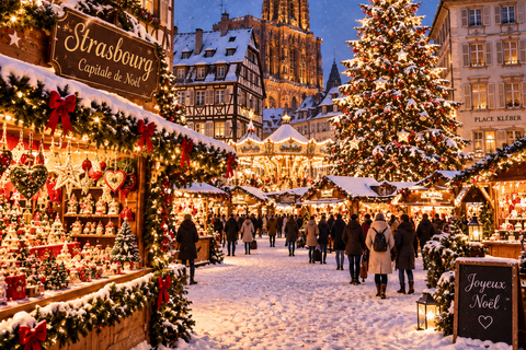 Basel: Private Colmar and Strasbourg Christmas Markets Tour