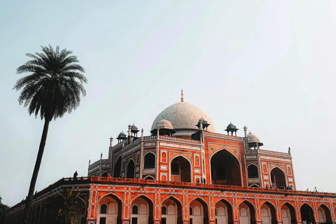 Cover Delhi in a Day: Private Guided Tour with 9 place visitEntrance+ Car + guide