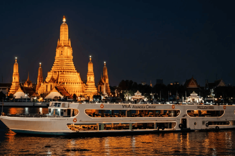 Bangkok: Wat Pho & Wat Arun Tour with Dinner Cruise - Image 2