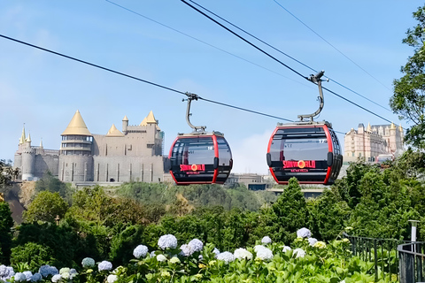 Da Nang: Biglietto d&#039;ingresso al Sun World Ba Na Hills con la funiviaBiglietto di andata e ritorno per la funivia per stranieri