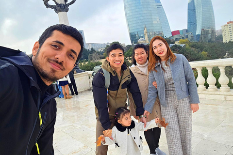 Baku City Tour: Highland Park, Boulevard, Old City