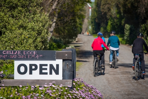 Napier: Paseo en bici por las bodegas de Cape Coast - E-Bike o Std-BikePushBike Estándar: Autoconducir hasta el Punto de Encuentro