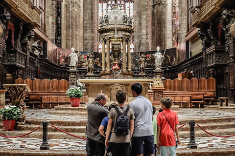 Milão: Duomo, Castelo Sforza e Pieta - tour guiadoTour em grupo em inglês