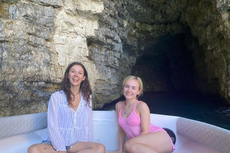 Malta: Private Boat Trip to Blue Lagoon & Crystal Lagoon 4 Hours