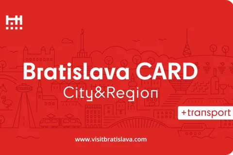 Bratislava Card mit Option für öffentliche Verkehrsmittel & Rundgang