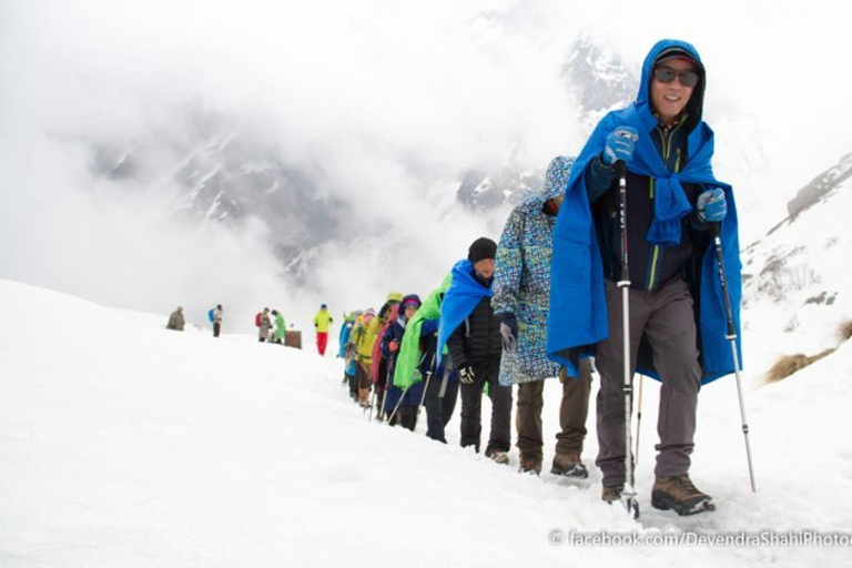 Nepal: Trilha do acampamento base do Annapurna (ABC) saindo de KatmanduNepal: Caminhada pelo acampamento base do Annapurna saindo de Katmandu