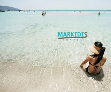 From Rethymno/Kavros: Elafonissi Pink Sand Beach Tour