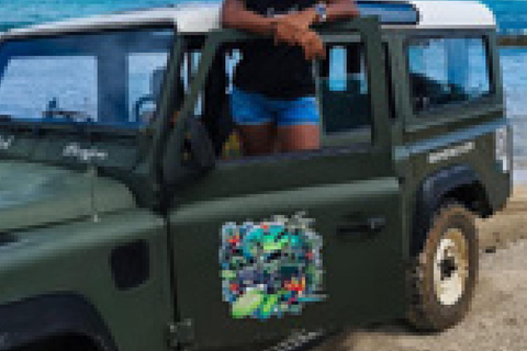 4x4 Land Rover day trip with Fanm Sosyal Kréyol in Guadeloupe Half-Day