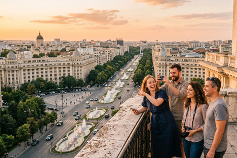 Bucharest Tour: Village Museum, Ceausescu House & Parliament
