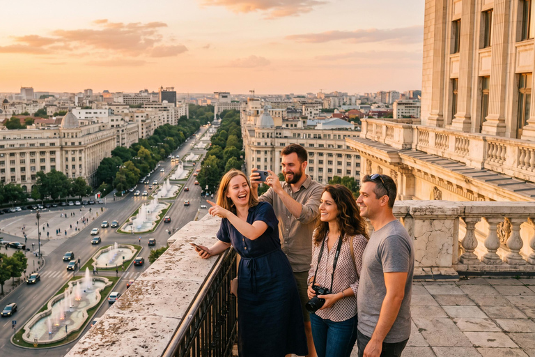 Bucharest Tour: Village Museum, Ceausescu House & Parliament