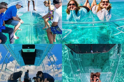 Zakynthos: Glass Boat Swimming Tour with Turtle Spotting Zakynthos: Private Clear Boat Tour with Turtle Spotting