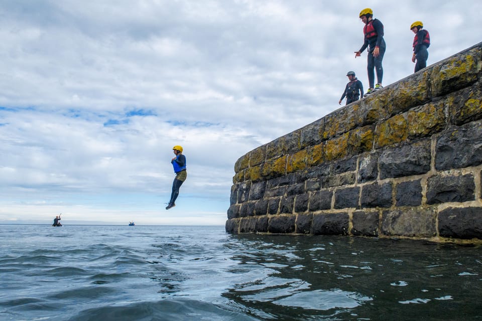 Pembrokeshire: Coasteering Adventure at Stackpole Quay | GetYourGuide