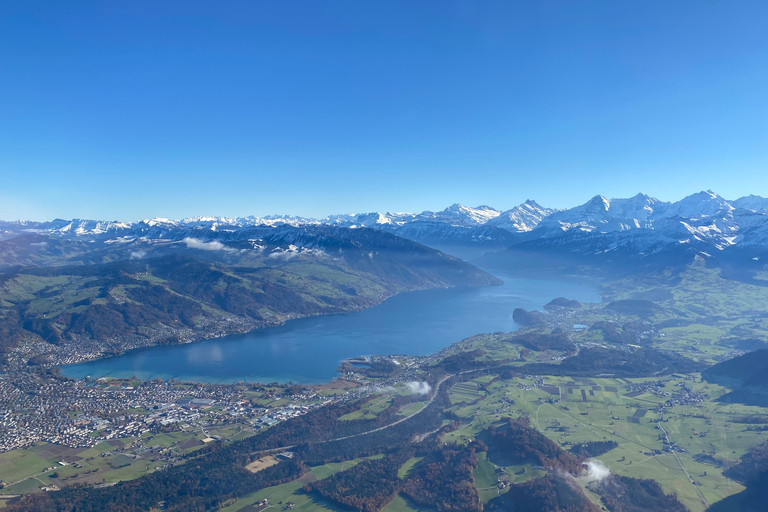 Exclusive helicopter-tour for 4 people to the Swiss Alps