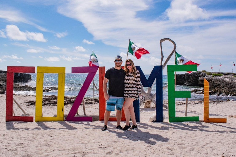Cozumel Private Jeep Tour with Lunch and Snorkeling