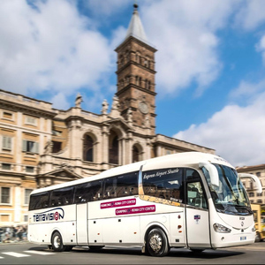 Fiumicino: Bus Transfer to/from Vatican City (Non-stop)