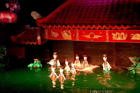 Ho Chi Minh Stad: Water Puppet Show, Cyclo &amp; Dinner Cruise