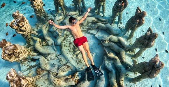 From Gili Air: Snorkelling Trip with Turtles, Statue & GoPro