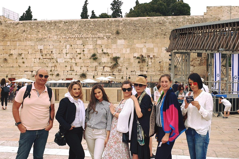 visita a pie de la ciudad vieja de jerusalén