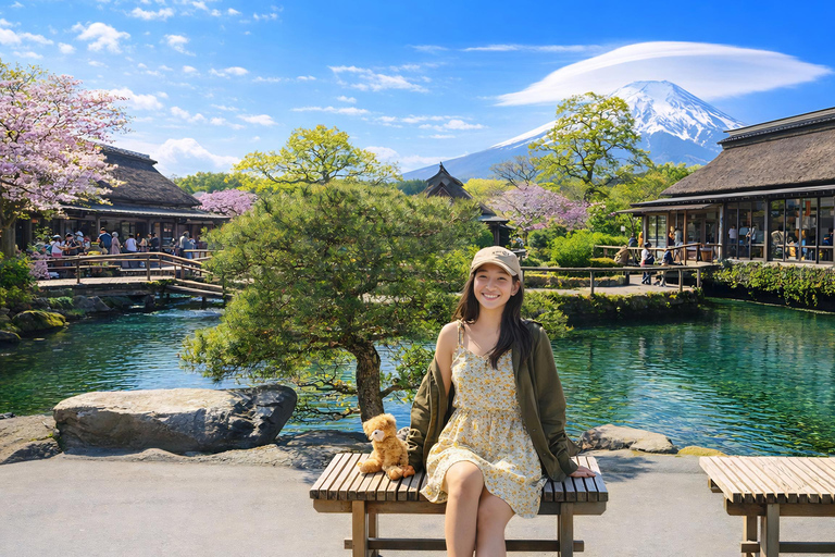 Tokyo: Mt Fuji & Arakurayama& Oshino Hakkai&Lake Kawaguchiko 8:00 AM | Shinjuku Station, West Exit