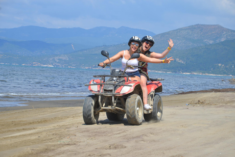 Kusadasi: Quad & Buggy Safari at Pamucak Beach Family Buggy For 3 Person