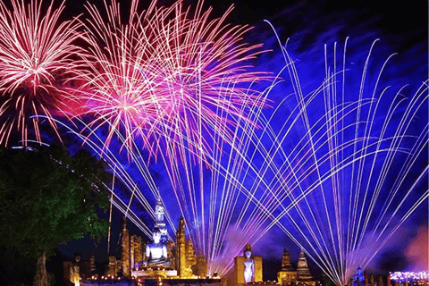 Bangkok: Sukhothai Loy Krathong Magic Day & Night Festival Bangkok: MBK Meeting Point in English