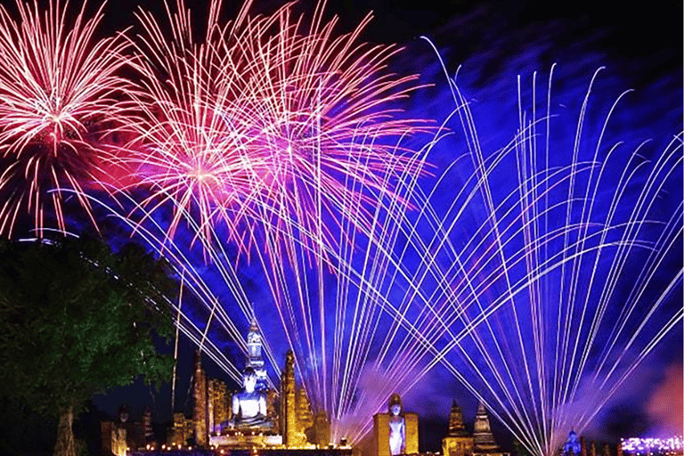 Bangkok: Sukhothai Loy Krathong Magic Day & Night Festival Bangkok: MBK Meeting Point in English