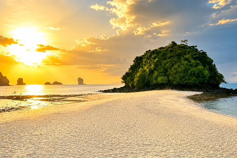 Ao Nang: 7 Islands Sunset Tour with Dinner & Snorkeling