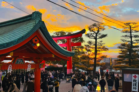 Kyoto und Nara: private Tour mit englischsprachigem Guide