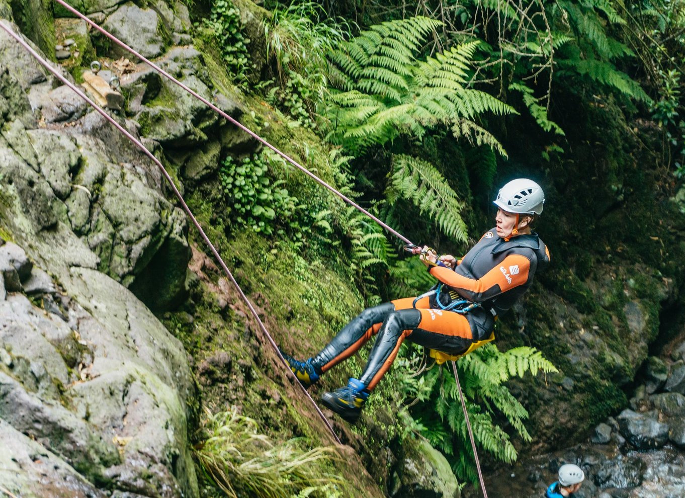 Funchal: Halvdags begyndervenlig canyoning-oplevelse