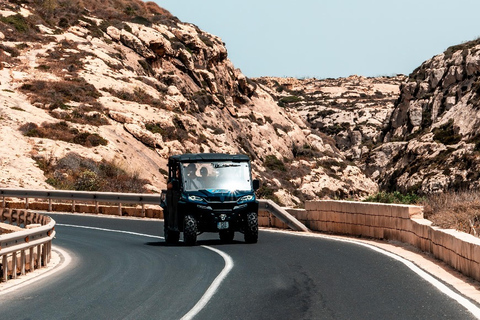 Desde Malta: Excursión en Buggy 4x4 por Gozo con Comida y TrasladosCon un anfitrión del tour que habla polaco