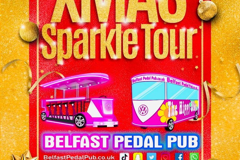 X Mas Party Bike Sparkle Tour (met gratis kerstmuts!)