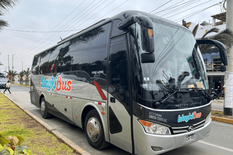 Bus Huacachina - Ica nach Lima (ab: Huacachina)