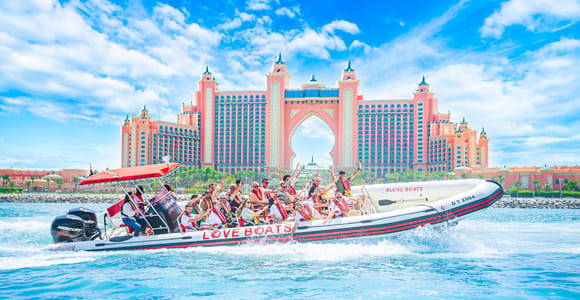 Dubai: Sightseeing Speedboat Tour with Live Tour Guide