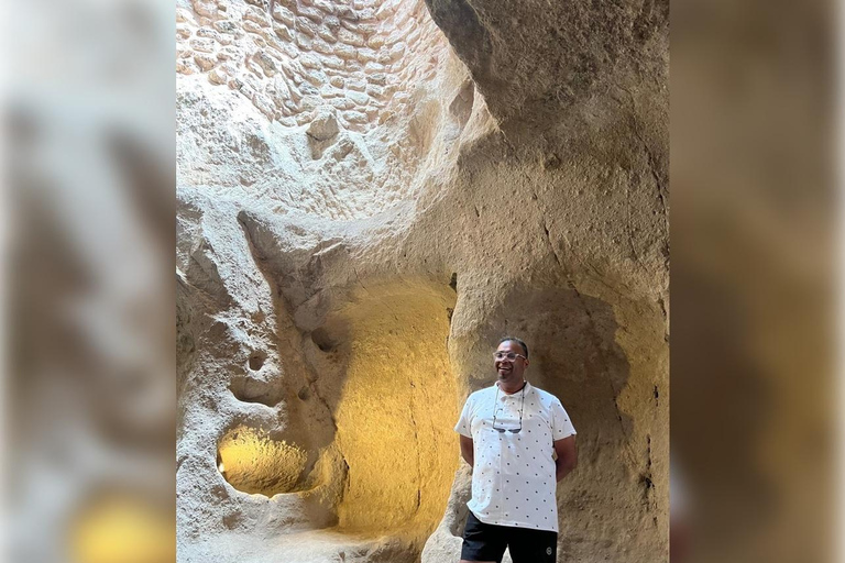 Capadocia: tour de la ciudad subterránea oculta con entrada y cerámicaCapadocia: tour privado de la ciudad subterránea con entrada y cerámica