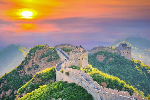 Beijing : billet de nuit pour la Grande Muraille de Badaling（avec spectacle）