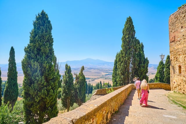 Rom: Wein- und Käsetour durch das Val d'Orcia, Pienza und Montepulciano