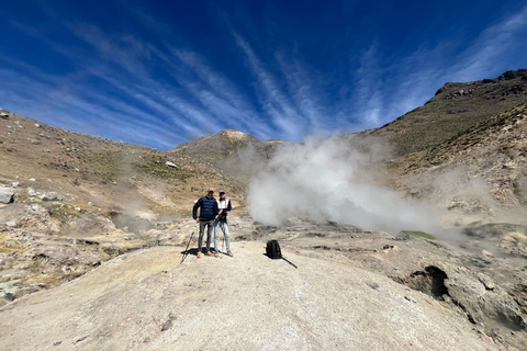 From Arequipa: Colca Canyon 3-Day Trekking Tour with Geyser Visit From Arequipa: 3-Day Trekking in the Colca Canyon, with a Visit to Geysers