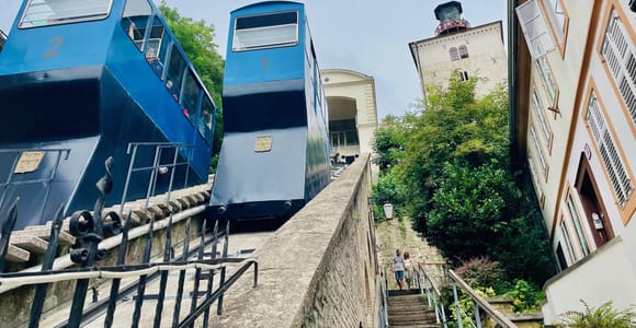 Zagreb: Rundgang in Kleingruppe mit Tunneln aus dem 2. Weltkrieg und Standseilbahn