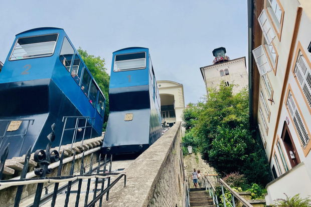 Zagreb Small-Group Walking Tour with WW2 Tunnels & Funicular
