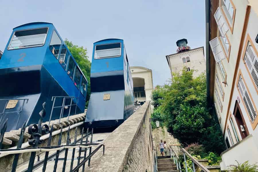 Zagreb: Rundgang in Kleingruppe mit Tunneln aus dem 2. Weltkrieg und Standseilbahn. Foto: GetYourGuide