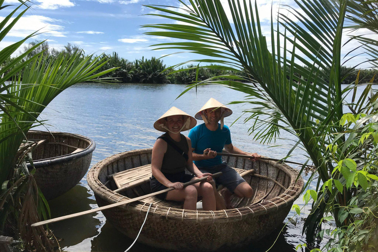 Hao Coconut: Hoi An Basket Boat Tour W 2-Ways by Private Car