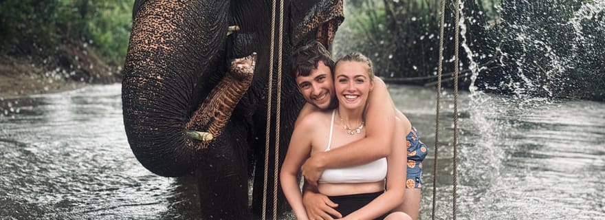 Chiang Mai : sanctuaire d'éléphants et atelier de cuisine thaïlandaise