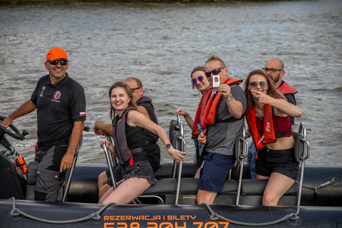 From Warsaw: Zegrze Lake 30-Min Private Speedboat Adventure