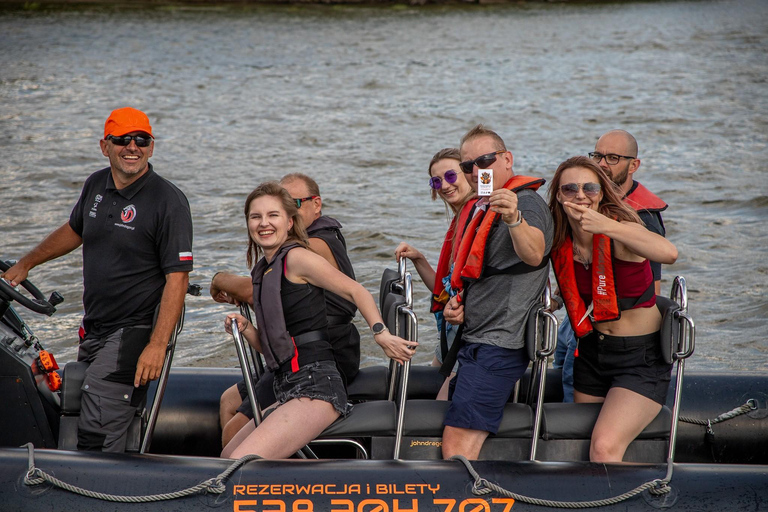 From Warsaw: Zegrze Lake 30-Min Private Speedboat Adventure